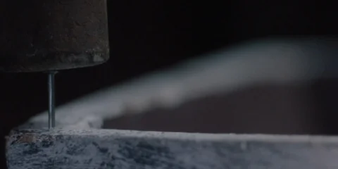 Hammering Nails 스톡 동영상 124001875