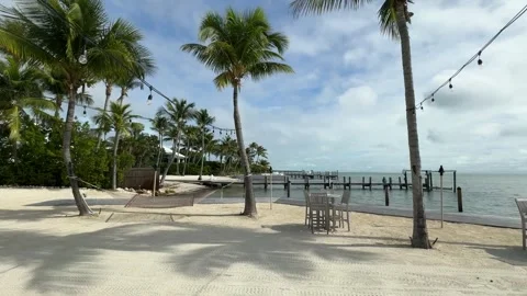 Hammock &amp; Docks in Islamorada Stock Footage 254908675
