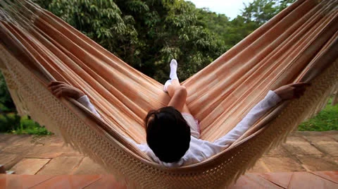 Hammock Stock Footage 25035595