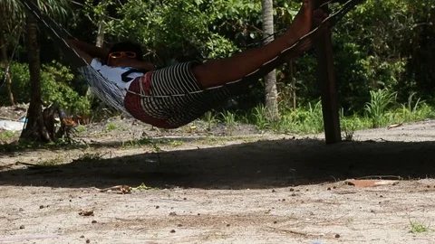 Hammock Stock Footage 100996549