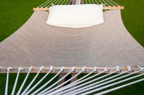 Hammock With Pillow On Top Stock Photos