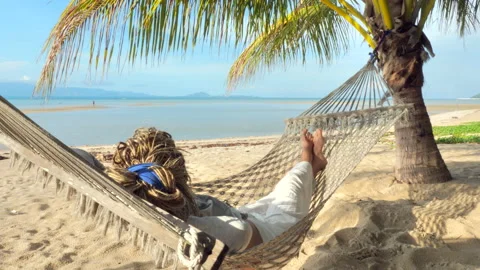 Hammock relax Video stock 172035854