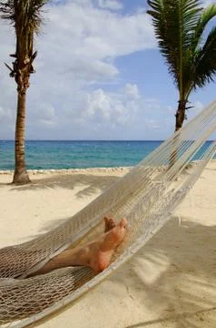 Hammock relax Stock Photos