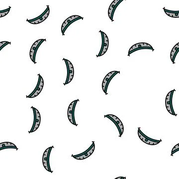 Hammock for resting vector seamless pattern Stock Illustration