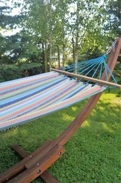Hammock in the Shade Stock Photos