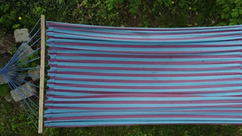 Hammock shot from the drone 動画素材 154880126
