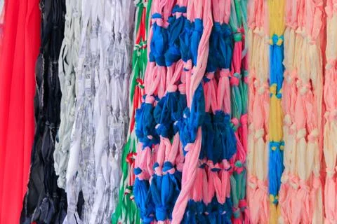 Hammock texture background Stock Photos