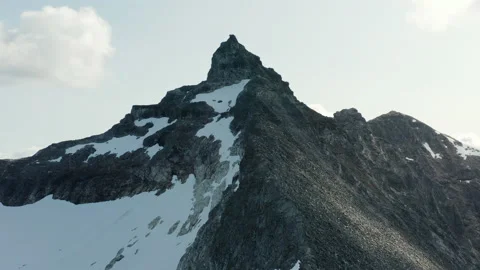 Hamperokken summit in Artic circle in Tromso, Norway Video stock 150185203