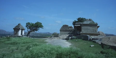 Hampi Stock Footage 93382955