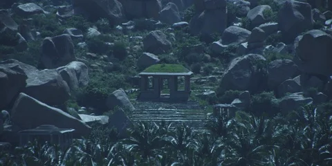 Hampi Stock Footage 93396175