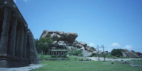 Hampi Stock Footage 93432687