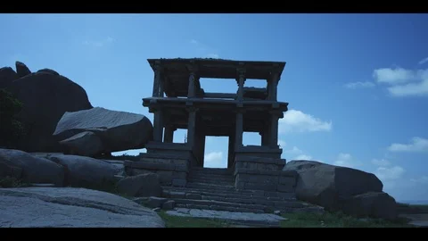 Hampi India Stock Footage 93380456