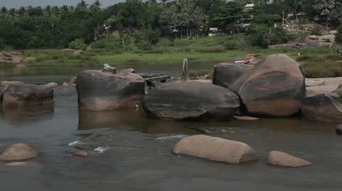 Hampi nature Stock Footage 22312309
