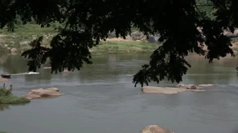 Hampi nature Stock Footage 22312393