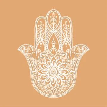 Hamsa meh 2 zz Stock Illustration