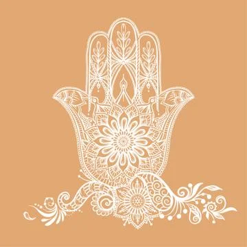 Hamsa meh 2 zz Stock Illustration
