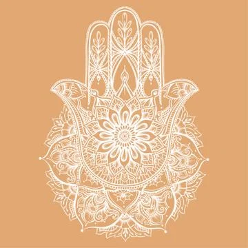 Hamsa meh 2 zz Stock Illustration