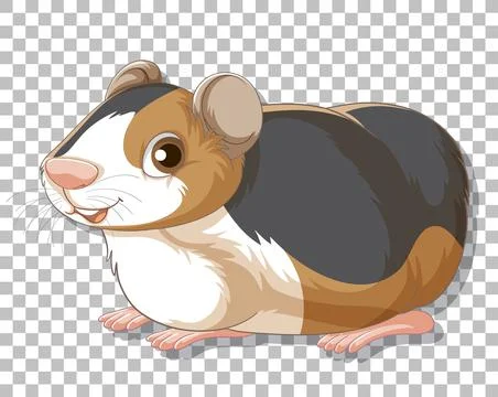 Hamster in cartoon style イラスト素材