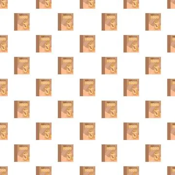 Hamster food box repeat pattern abstract background Stock Illustration
