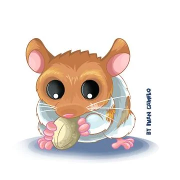 Hamster Stock Illustration
