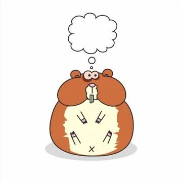 Hamster Illustrazione stock
