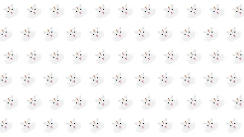 Hamster Pattern Background Stock Footage 323288878