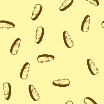 Hamster standing pet isometric icon seamless pattern Stock Illustration