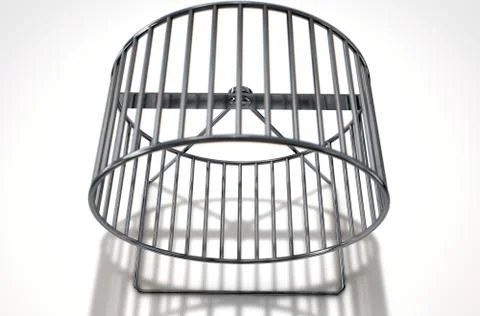 Hamster Wheel Empty Stock Illustration