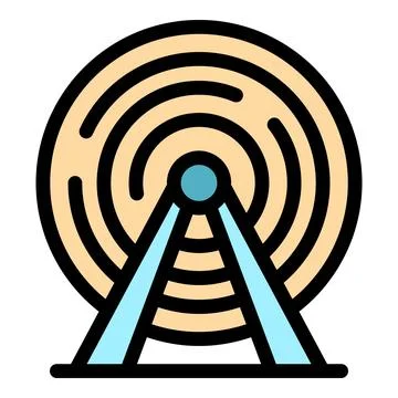 Hamster wheel rotating with support stand for exercise and entertainment Stock Illustration