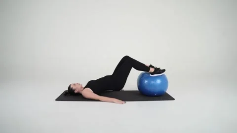 Hamstring curl Stock Footage 314192487