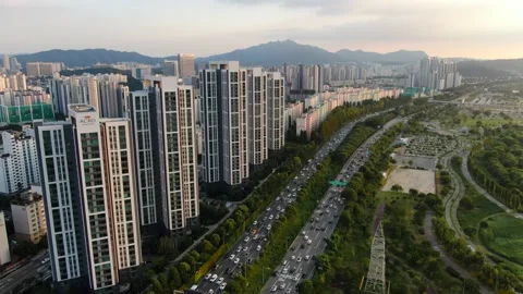 Han river park olympic daero seoul south korea 스톡 동영상 160651392