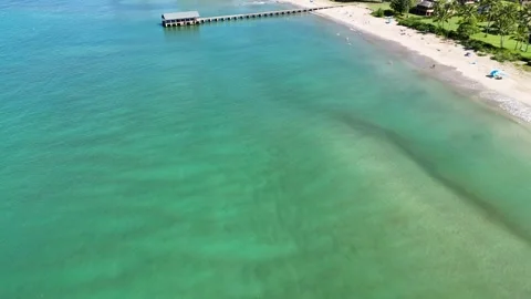 Hanalei Bay Stockbeeldmateriaal 254999280