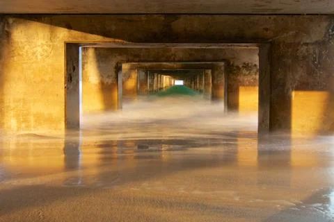 Hanalei pier Stock Photos