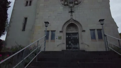 Hanau, Germany - Friedenskirche #2 Stock Footage 164246528