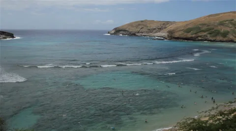 Hanauma Bay 02 Stock Footage 27770328
