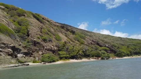Hanauma Bay Nature Preserve Stock Footage 115073767