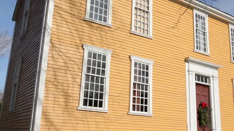 Hancock-Clarke House Stock Footage 73748772