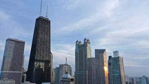 Hancock Tower Foto stock