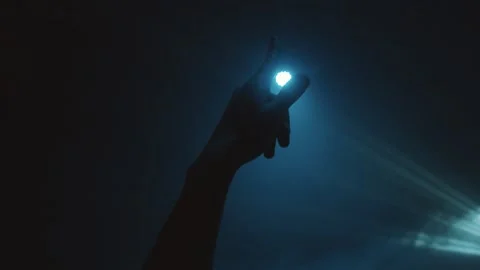 Hand in the air at a rave 2 Stock-Footage 248171828