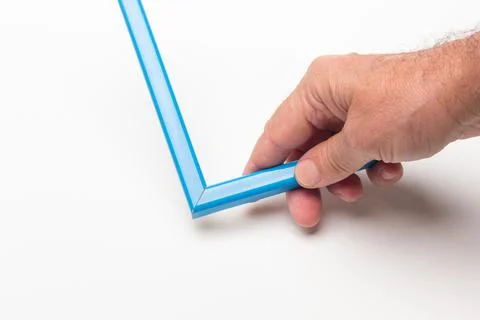 Hand and basic colour range Stock Photos