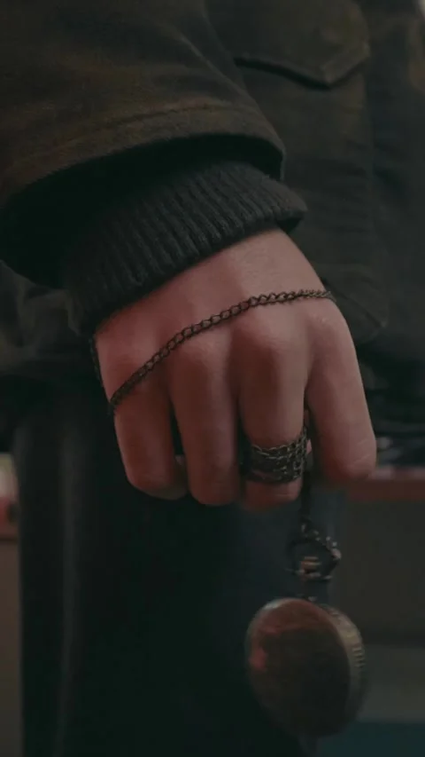 Hand and clock Stock Footage 299577772