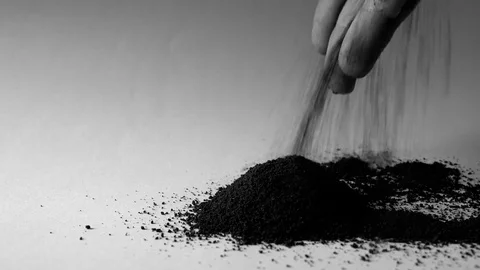 Hand and earth Stock Footage 73631870