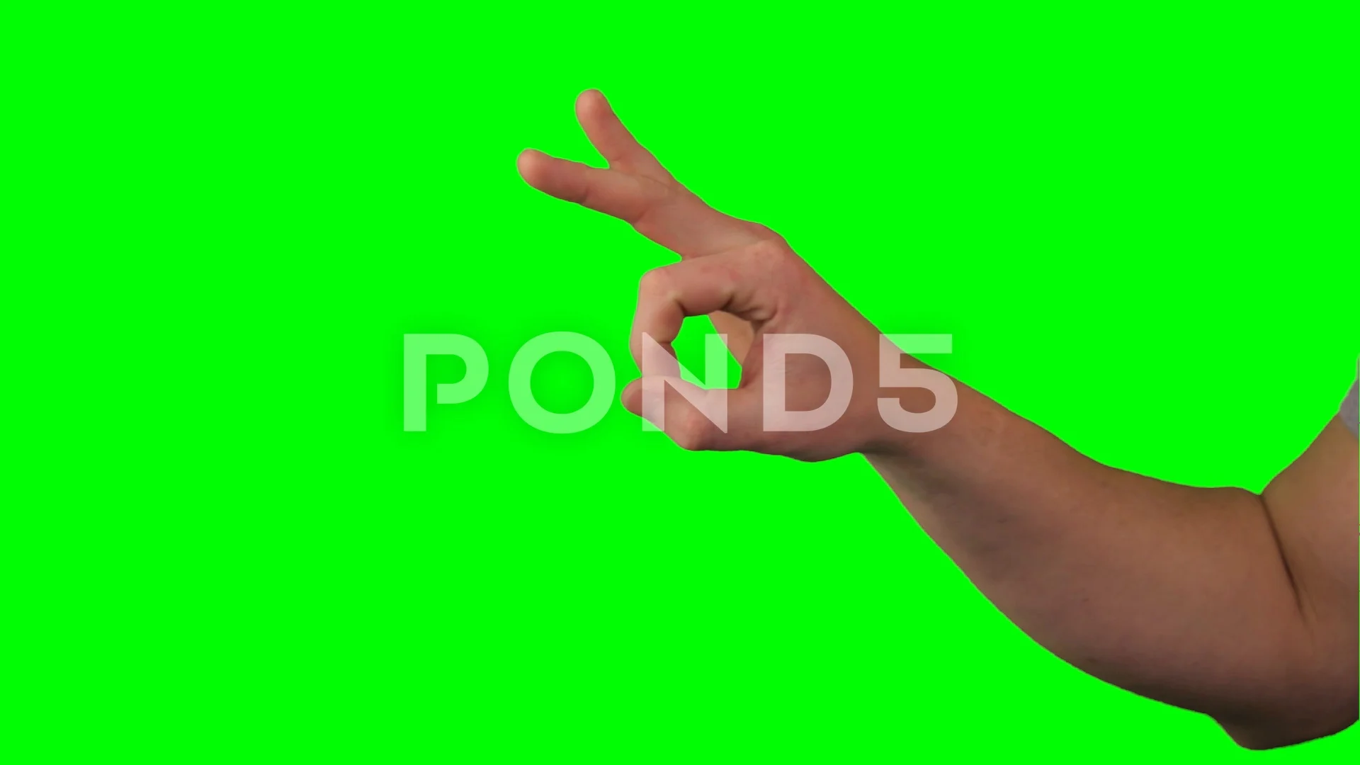 Hand and Finger flicking hard in front o, Stock Video