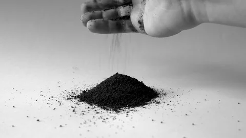 Hand and ground Stock Footage 73631768