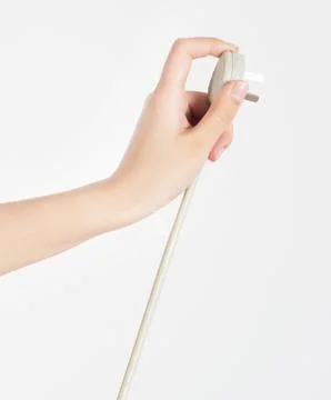 Hand and power Stock Photos