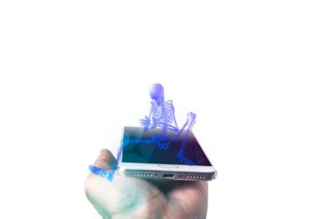 Hand And Skeleton Stock Photos