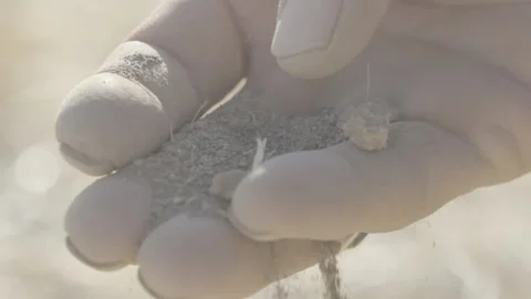 Hand and soil Video stock 151871898