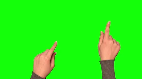 Hand and touchscreen 1 Stock Footage 6522417