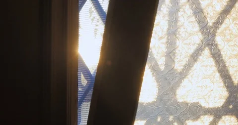 Hand and window jail from inside Stock-Footage 100490053