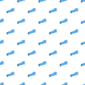 Hand angle grinder tools seamless pattern background Stock Illustration